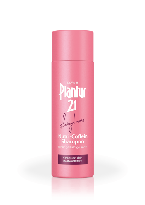 [Translate to fr_CH:] Plantur 21 #langehaare Nutri-Coffein-Shampoo