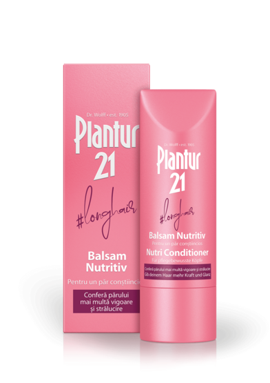 Plantur 21 #longhair Balsam Nutritiv – pentru un păr conștiincios cu rutina de îngrijire 